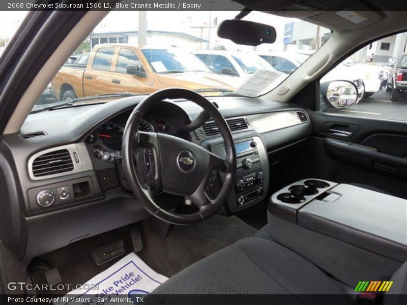 Blue Granite Metallic / Ebony 2008 Chevrolet Suburban 1500 LS