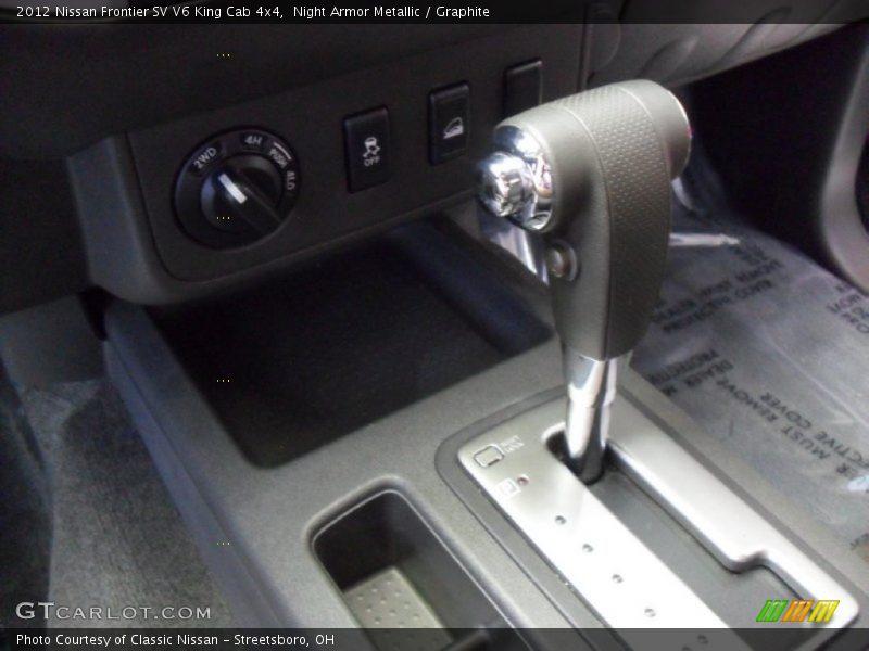 Night Armor Metallic / Graphite 2012 Nissan Frontier SV V6 King Cab 4x4
