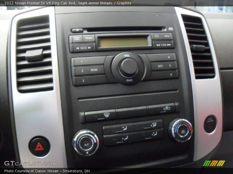 Night Armor Metallic / Graphite 2012 Nissan Frontier SV V6 King Cab 4x4