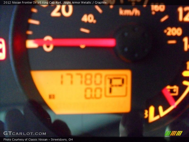 Night Armor Metallic / Graphite 2012 Nissan Frontier SV V6 King Cab 4x4