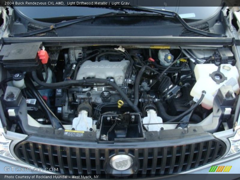 Light Driftwood Metallic / Light Gray 2004 Buick Rendezvous CXL AWD