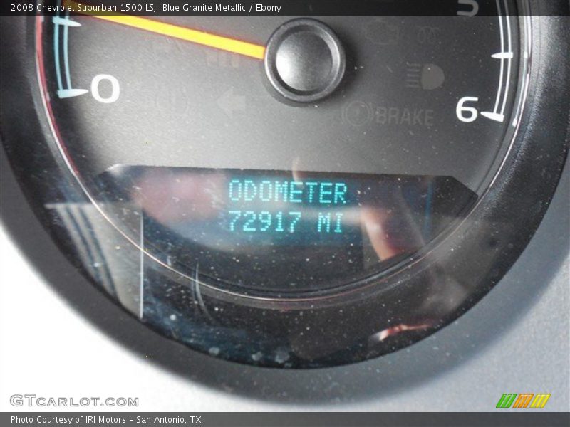 Blue Granite Metallic / Ebony 2008 Chevrolet Suburban 1500 LS