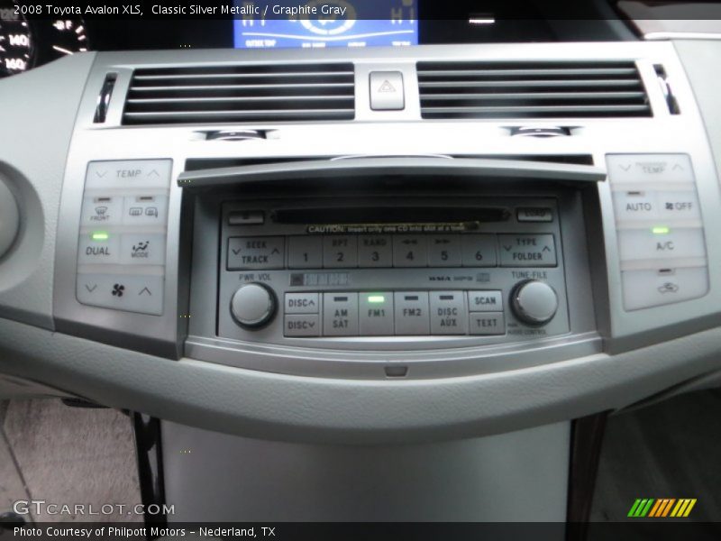 Classic Silver Metallic / Graphite Gray 2008 Toyota Avalon XLS