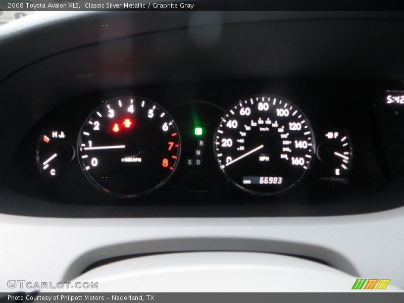 Classic Silver Metallic / Graphite Gray 2008 Toyota Avalon XLS