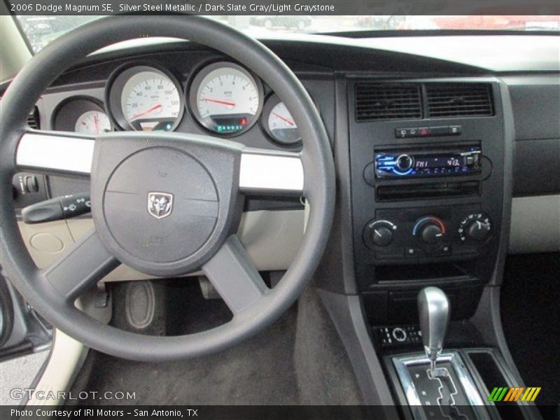 Silver Steel Metallic / Dark Slate Gray/Light Graystone 2006 Dodge Magnum SE