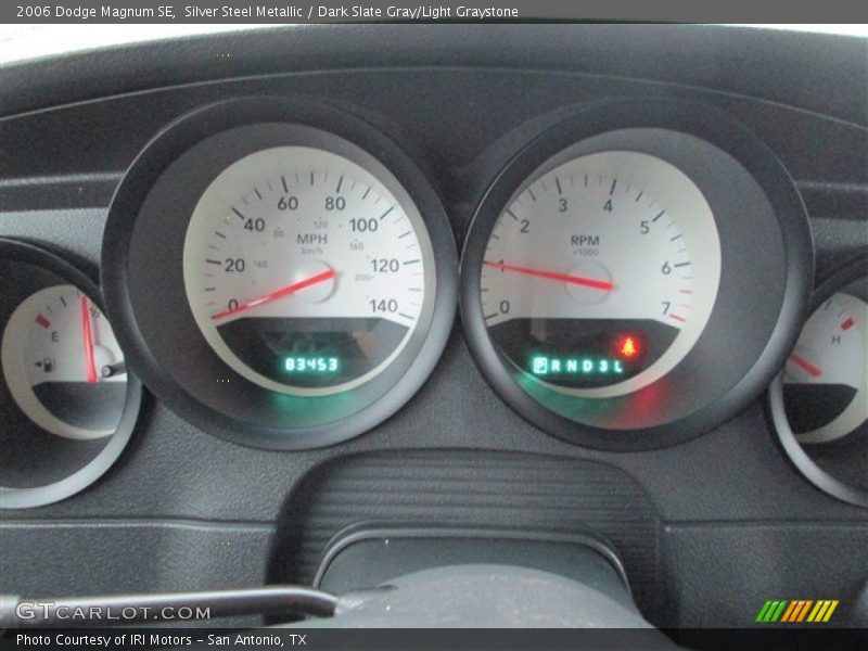 Silver Steel Metallic / Dark Slate Gray/Light Graystone 2006 Dodge Magnum SE