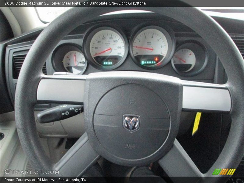 Silver Steel Metallic / Dark Slate Gray/Light Graystone 2006 Dodge Magnum SE