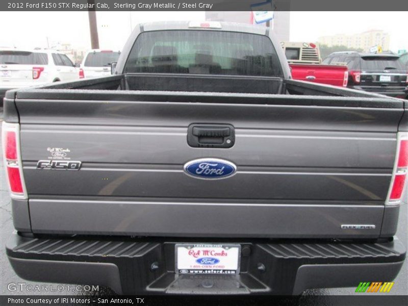 Sterling Gray Metallic / Steel Gray 2012 Ford F150 STX Regular Cab