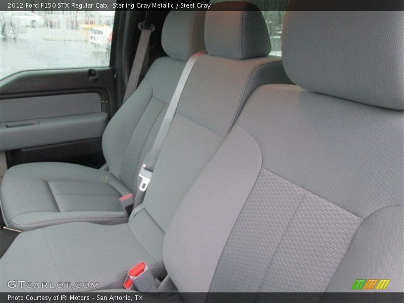 Sterling Gray Metallic / Steel Gray 2012 Ford F150 STX Regular Cab