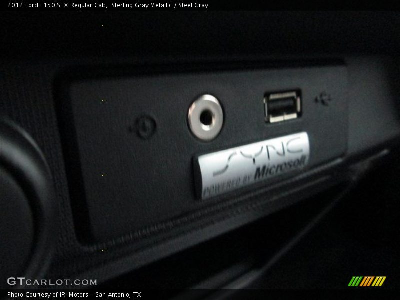 Sterling Gray Metallic / Steel Gray 2012 Ford F150 STX Regular Cab