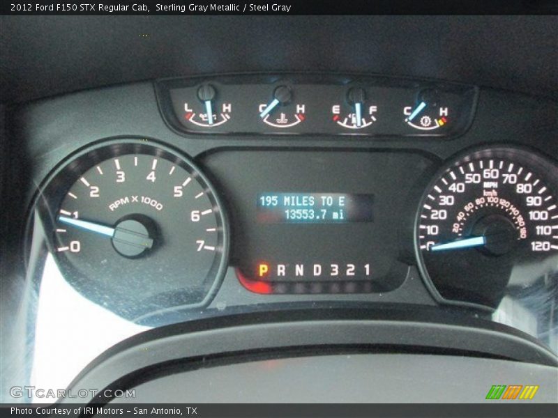 Sterling Gray Metallic / Steel Gray 2012 Ford F150 STX Regular Cab