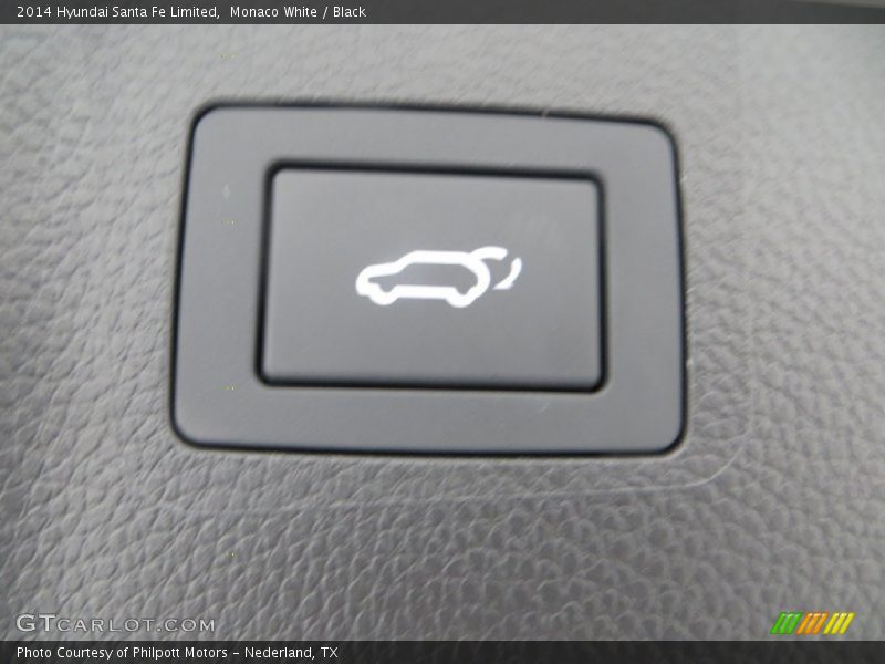 Monaco White / Black 2014 Hyundai Santa Fe Limited
