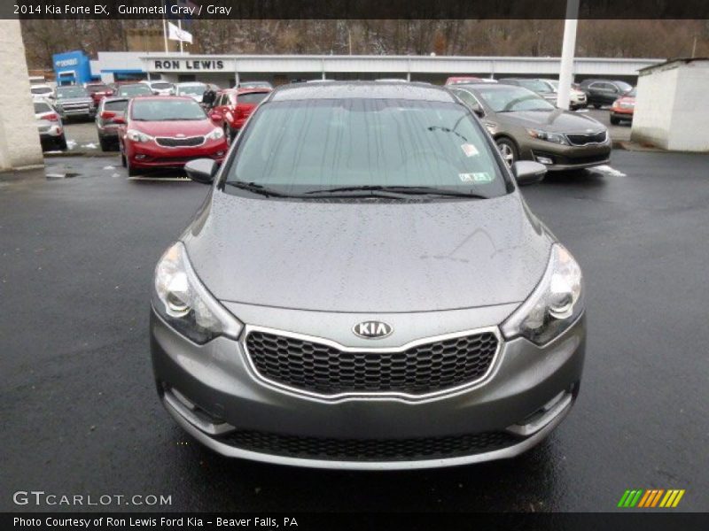 Gunmetal Gray / Gray 2014 Kia Forte EX