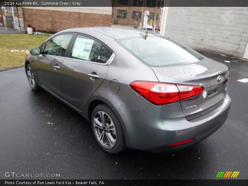 Gunmetal Gray / Gray 2014 Kia Forte EX