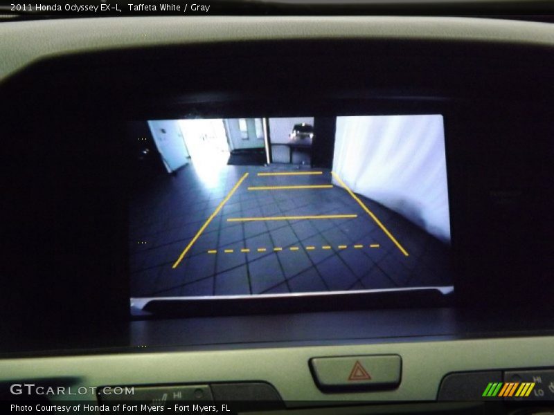 Taffeta White / Gray 2011 Honda Odyssey EX-L