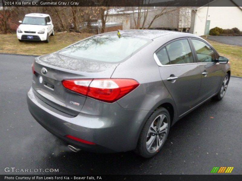 Gunmetal Gray / Gray 2014 Kia Forte EX