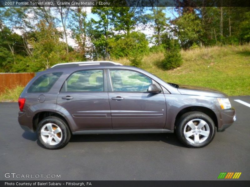 Granite Grey Metallic / Ebony 2007 Pontiac Torrent AWD