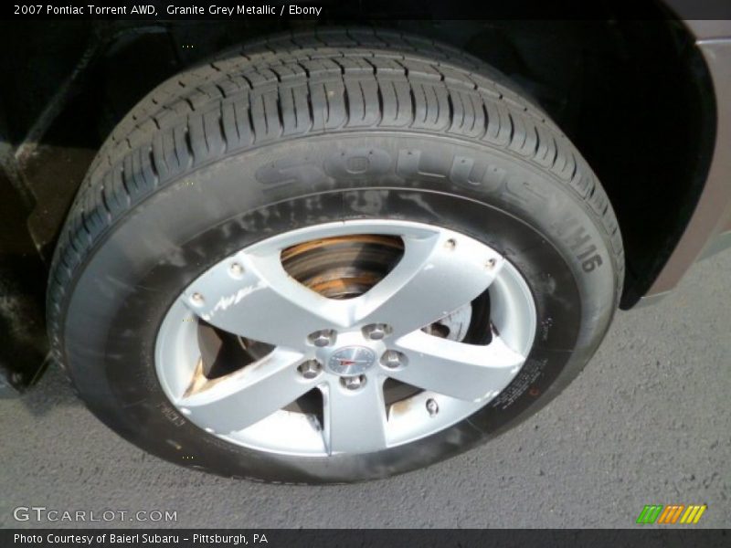 Granite Grey Metallic / Ebony 2007 Pontiac Torrent AWD