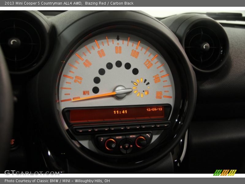 Blazing Red / Carbon Black 2013 Mini Cooper S Countryman ALL4 AWD