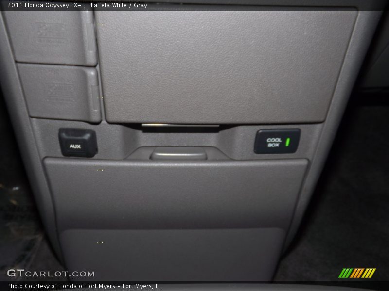 Taffeta White / Gray 2011 Honda Odyssey EX-L