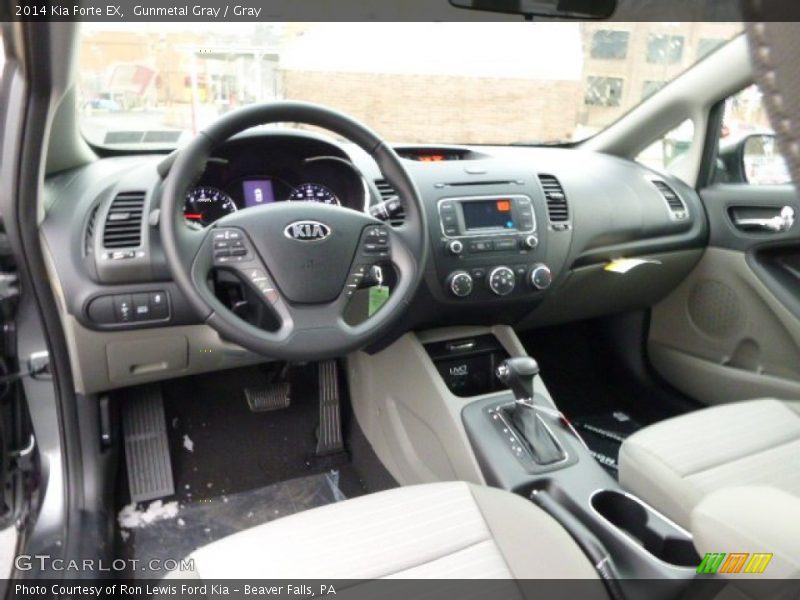 Gunmetal Gray / Gray 2014 Kia Forte EX