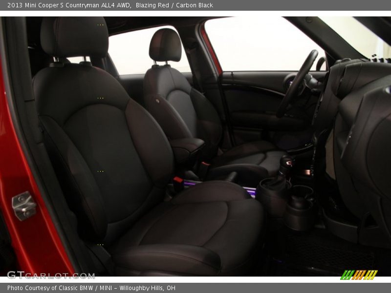 Blazing Red / Carbon Black 2013 Mini Cooper S Countryman ALL4 AWD