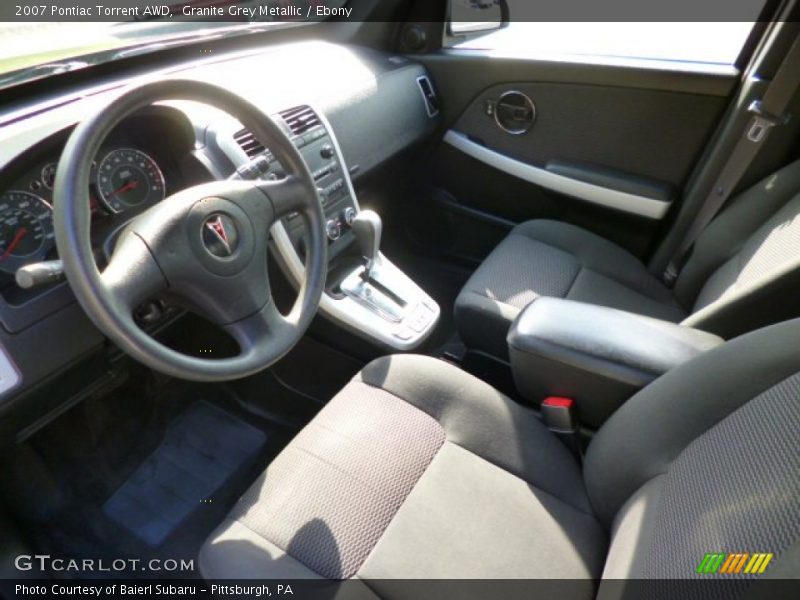 Granite Grey Metallic / Ebony 2007 Pontiac Torrent AWD