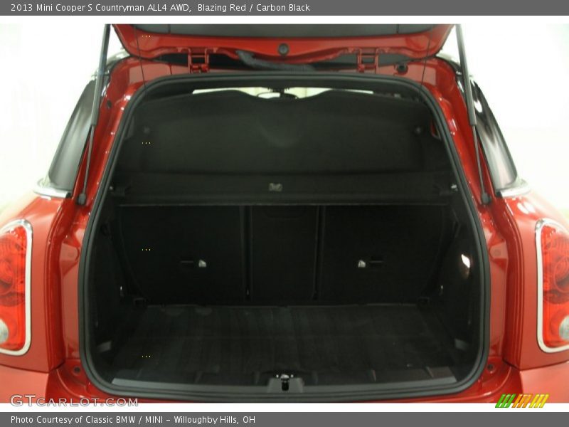 Blazing Red / Carbon Black 2013 Mini Cooper S Countryman ALL4 AWD