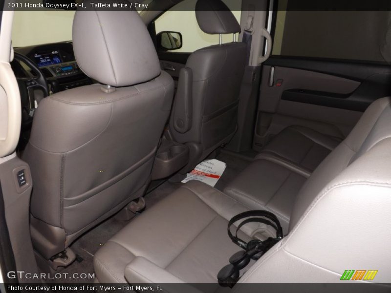 Taffeta White / Gray 2011 Honda Odyssey EX-L