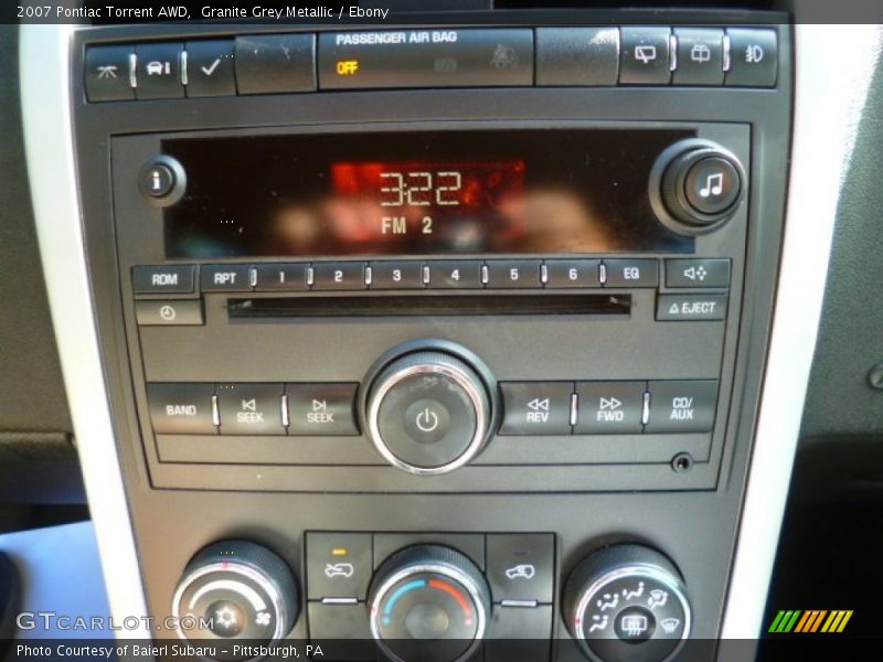 Granite Grey Metallic / Ebony 2007 Pontiac Torrent AWD