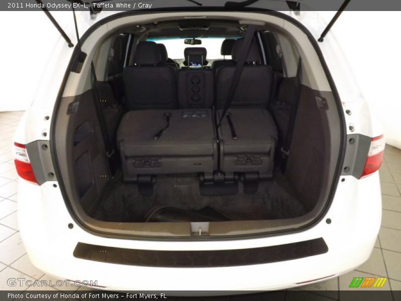 Taffeta White / Gray 2011 Honda Odyssey EX-L