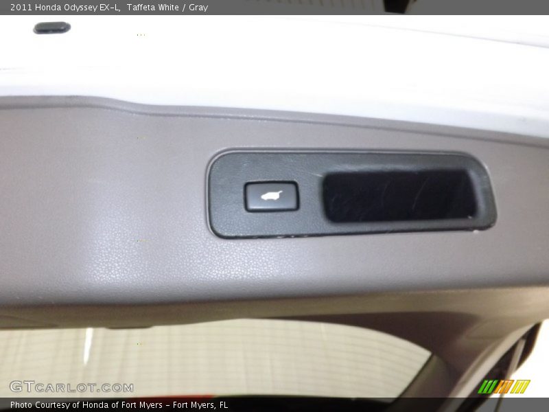 Taffeta White / Gray 2011 Honda Odyssey EX-L