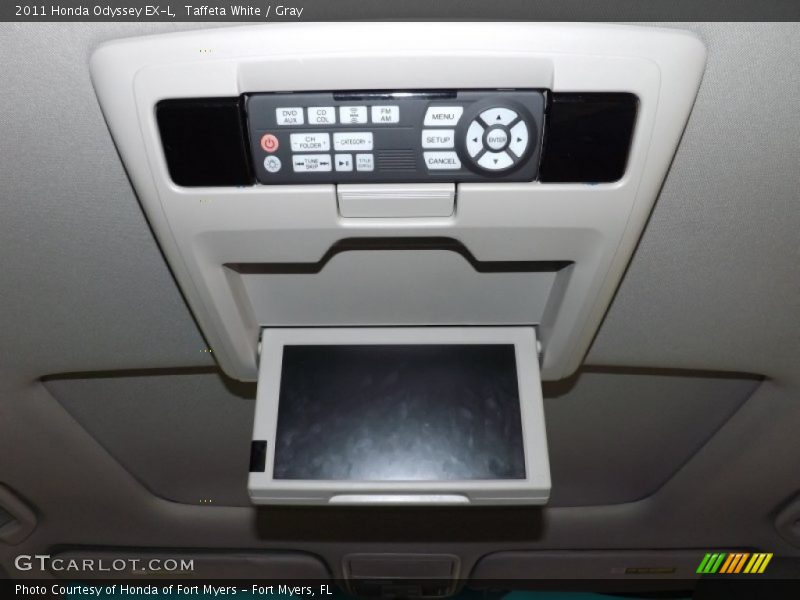 Taffeta White / Gray 2011 Honda Odyssey EX-L