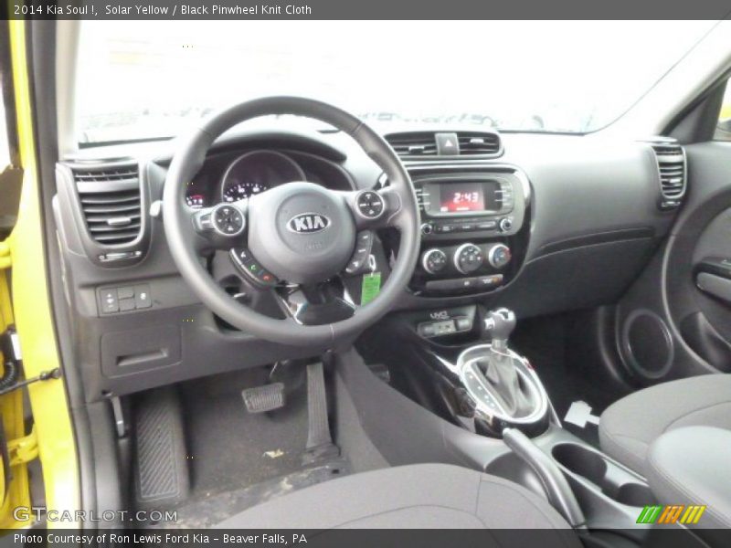 Black Pinwheel Knit Cloth Interior - 2014 Soul ! 