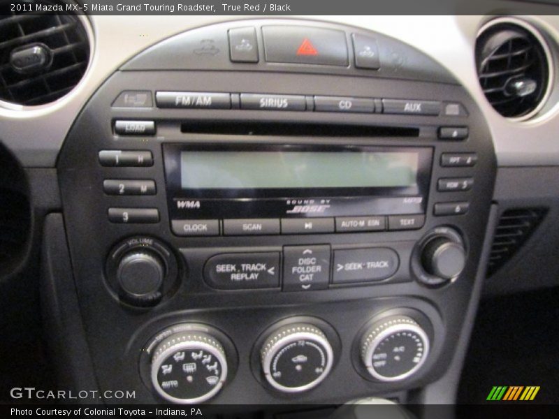 True Red / Black 2011 Mazda MX-5 Miata Grand Touring Roadster