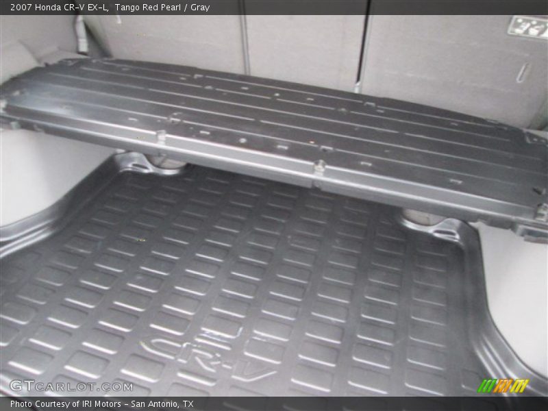 Tango Red Pearl / Gray 2007 Honda CR-V EX-L