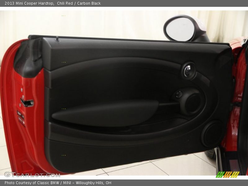Chili Red / Carbon Black 2013 Mini Cooper Hardtop