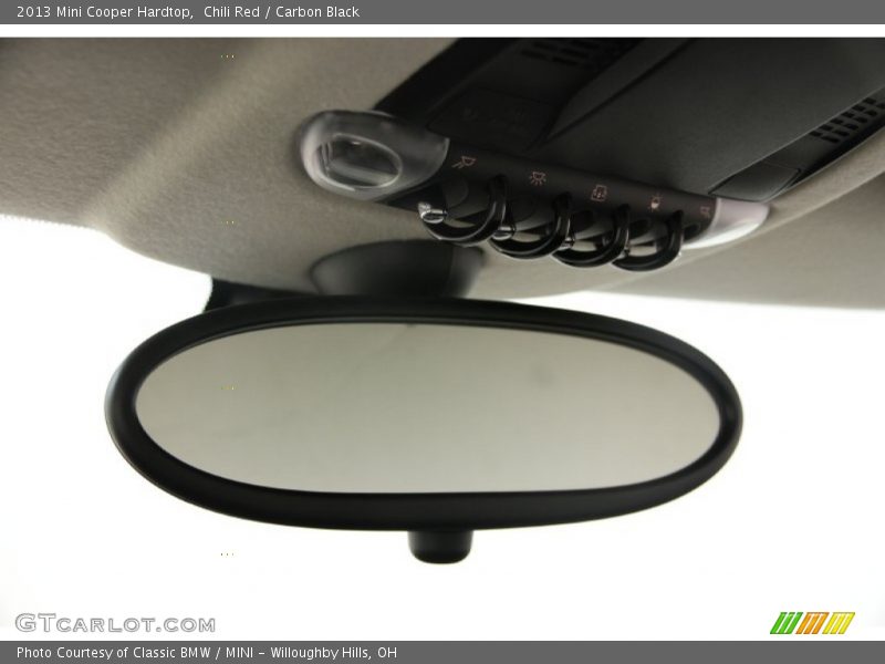 Chili Red / Carbon Black 2013 Mini Cooper Hardtop