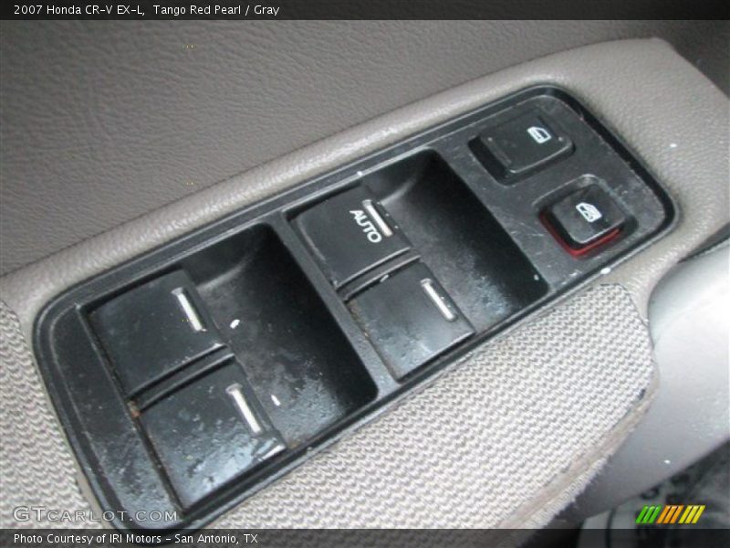 Tango Red Pearl / Gray 2007 Honda CR-V EX-L