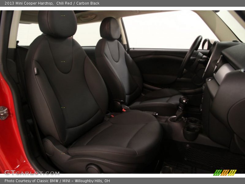 Chili Red / Carbon Black 2013 Mini Cooper Hardtop
