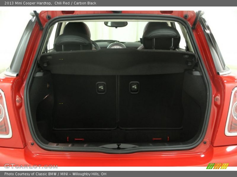 Chili Red / Carbon Black 2013 Mini Cooper Hardtop