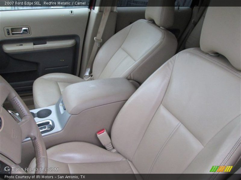 Redfire Metallic / Camel 2007 Ford Edge SEL