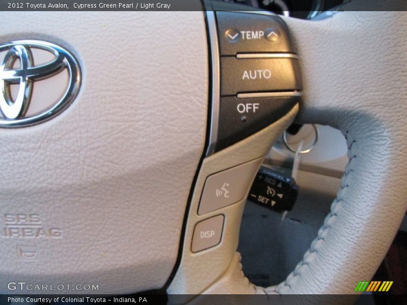 Cypress Green Pearl / Light Gray 2012 Toyota Avalon