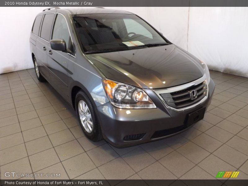 Mocha Metallic / Gray 2010 Honda Odyssey EX