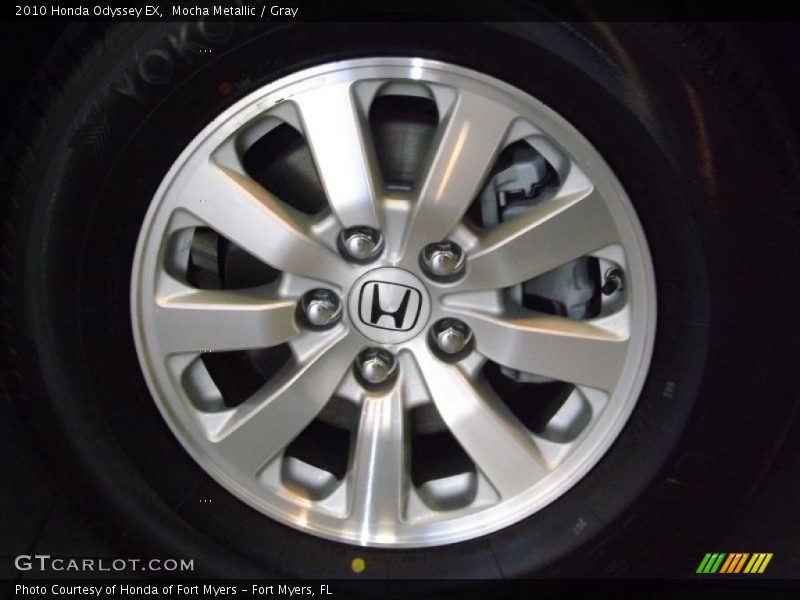 Mocha Metallic / Gray 2010 Honda Odyssey EX