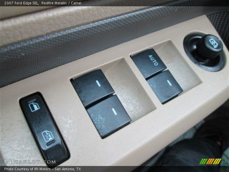 Redfire Metallic / Camel 2007 Ford Edge SEL