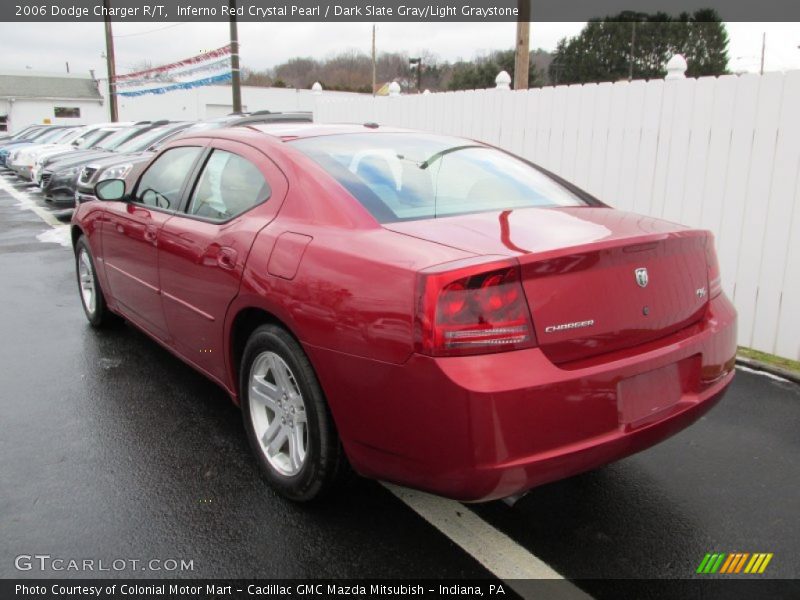 Inferno Red Crystal Pearl / Dark Slate Gray/Light Graystone 2006 Dodge Charger R/T