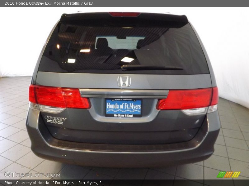 Mocha Metallic / Gray 2010 Honda Odyssey EX