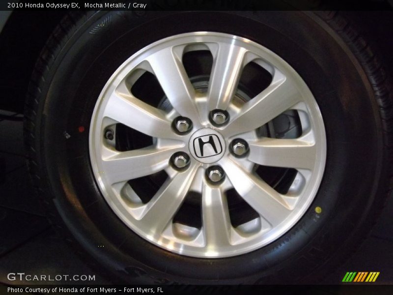 Mocha Metallic / Gray 2010 Honda Odyssey EX