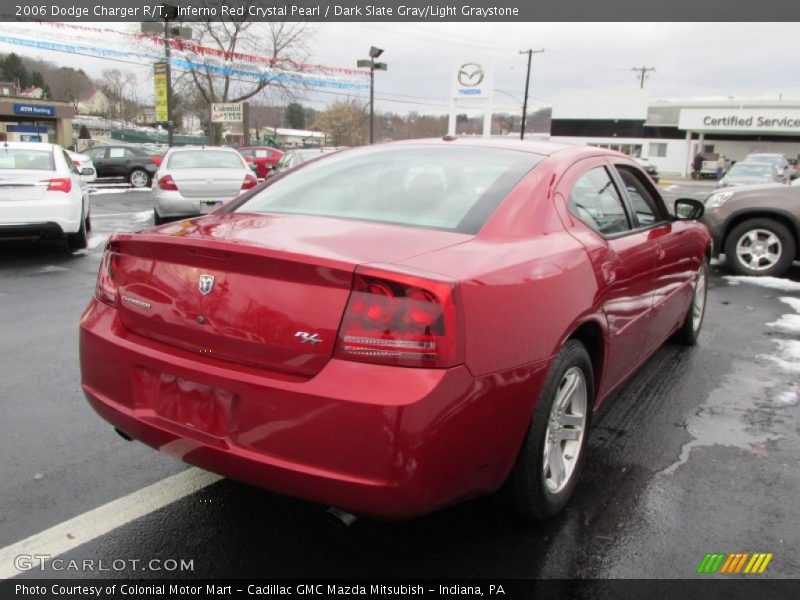 Inferno Red Crystal Pearl / Dark Slate Gray/Light Graystone 2006 Dodge Charger R/T